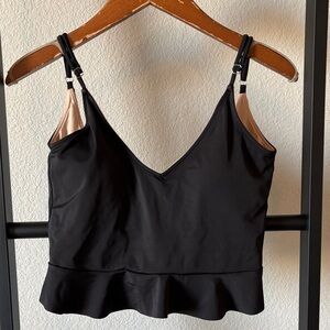 Kortni Jeane peplum swim top